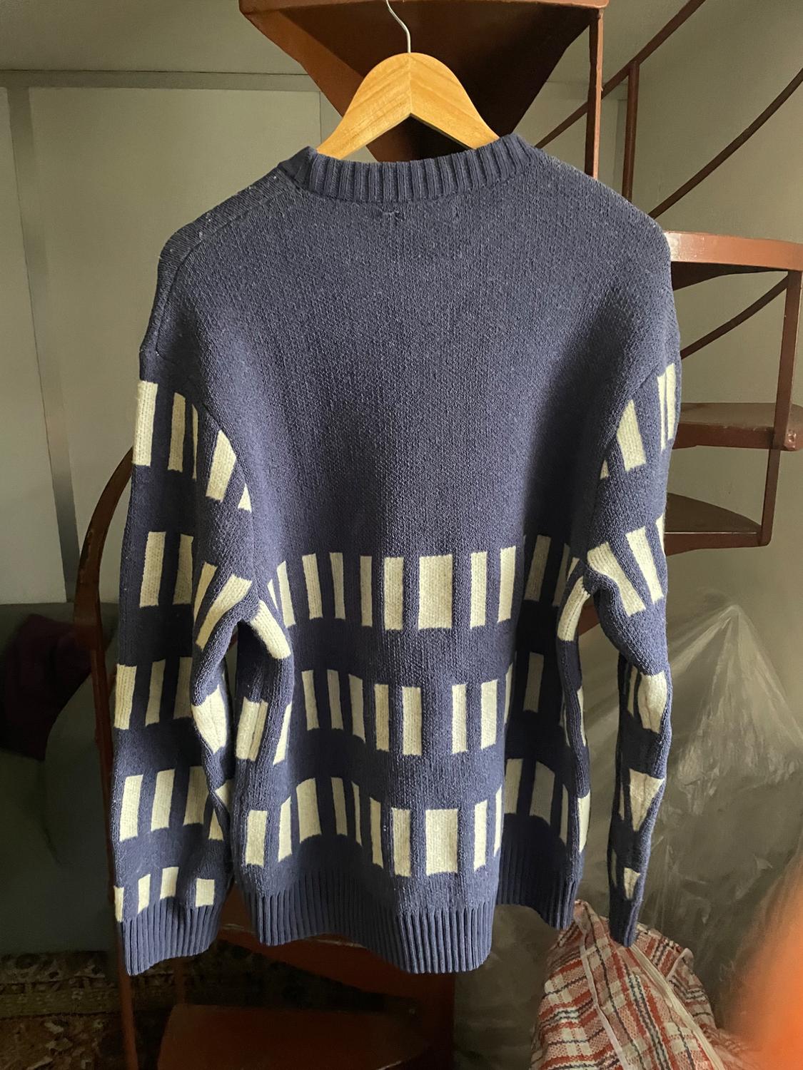 CONTRAST JACQUARD SWEATER - Image 6