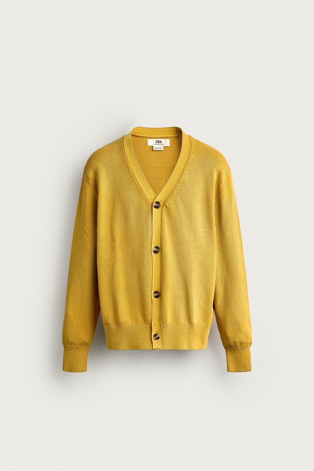 COTTON REGULAR FIT CARDIGAN