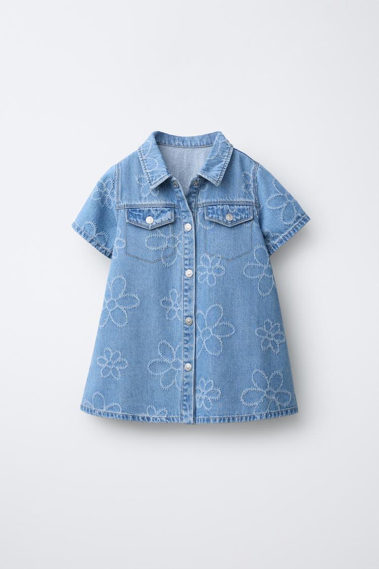 velvet dress and denim jacket Jean Deryn Casual Chic Denim Dress Size:W36/30 warm-weather-getaway Grey/ Denim Machine wash