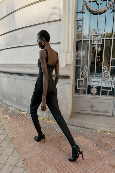 TOP STYLE CORSET À ZIP - Noir de Zara - Image 5