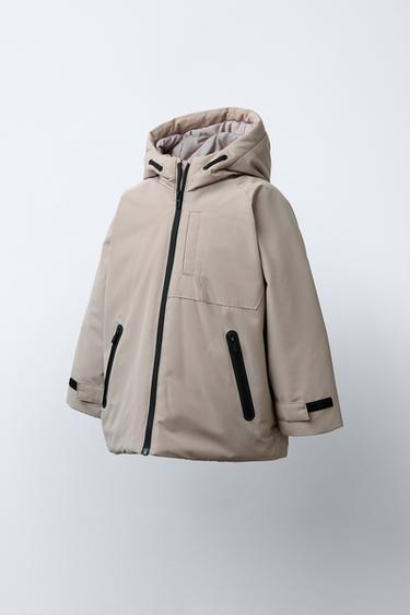 LIGHTWEIGHT WATER-REPELLENT PARKA - Stone by Zara - Image 1
