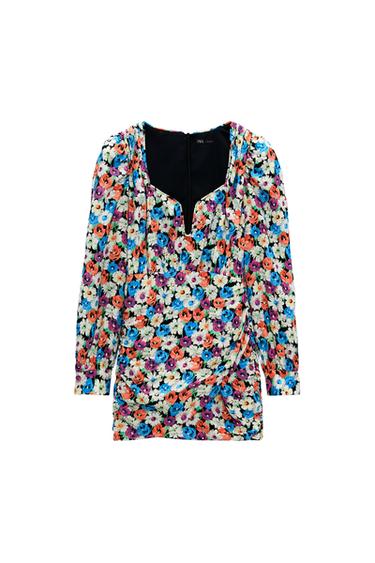FLORAL PRINT DRESS