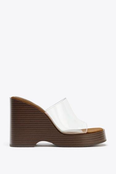 LEHER SEPATU VINIL - Cokelat dari Zara