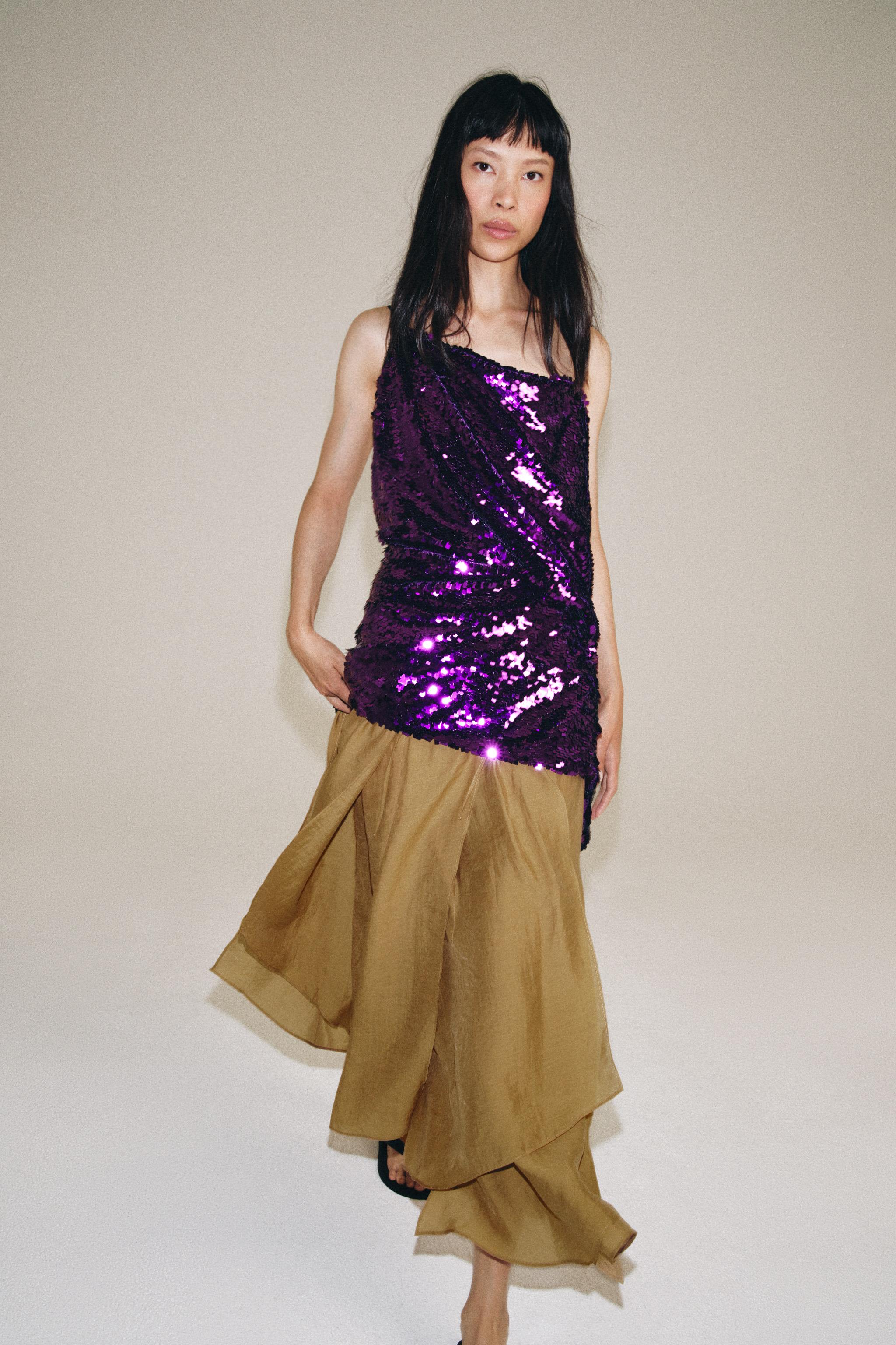 ZW COLLECTION RUFFLED SKIRT