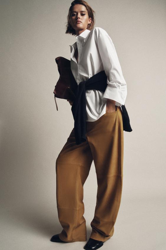 ZW COLLECTION POPLIN SHIRT