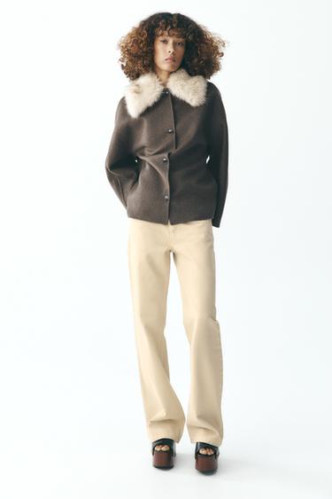 CAMISA BOLSILLO ZW COLLECTION - Crudo de Zara