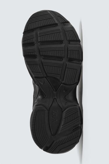 CHUNKY SOLE TRAINERS - Black by Zara - Image 6