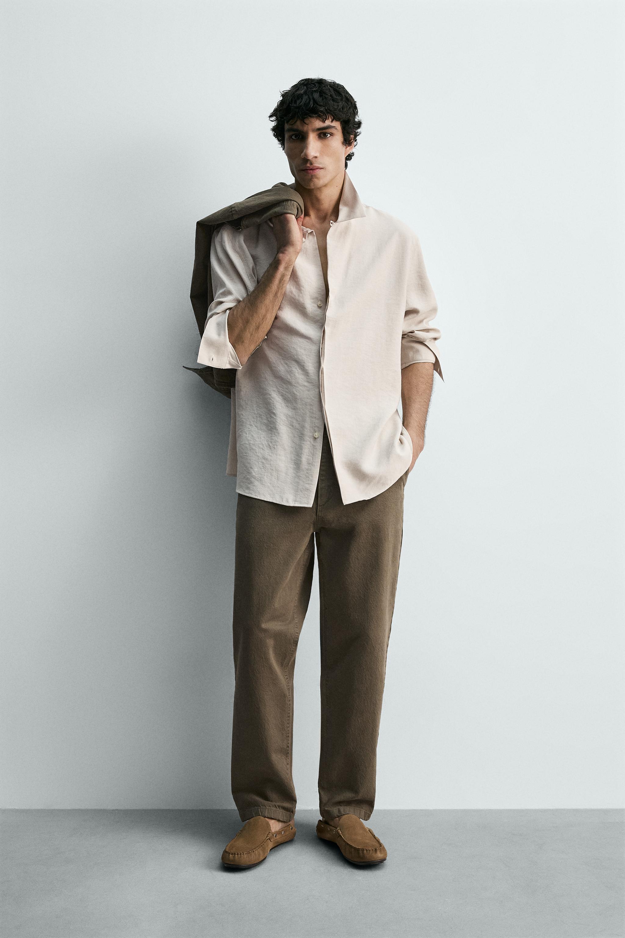 FLOWY MODAL BLEND SHIRT