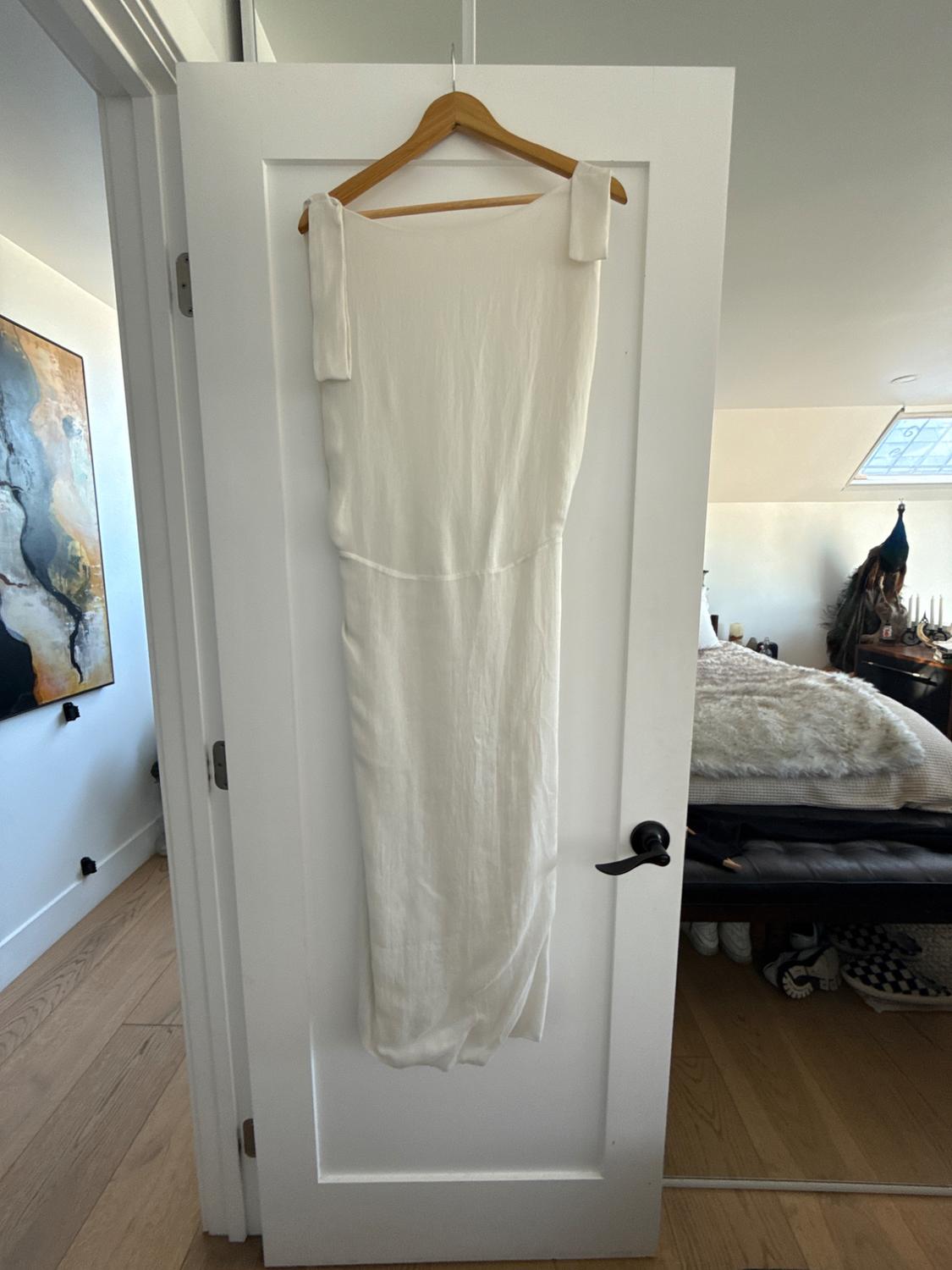 CIRC X ZARA LONG OPEN BACK DRESS