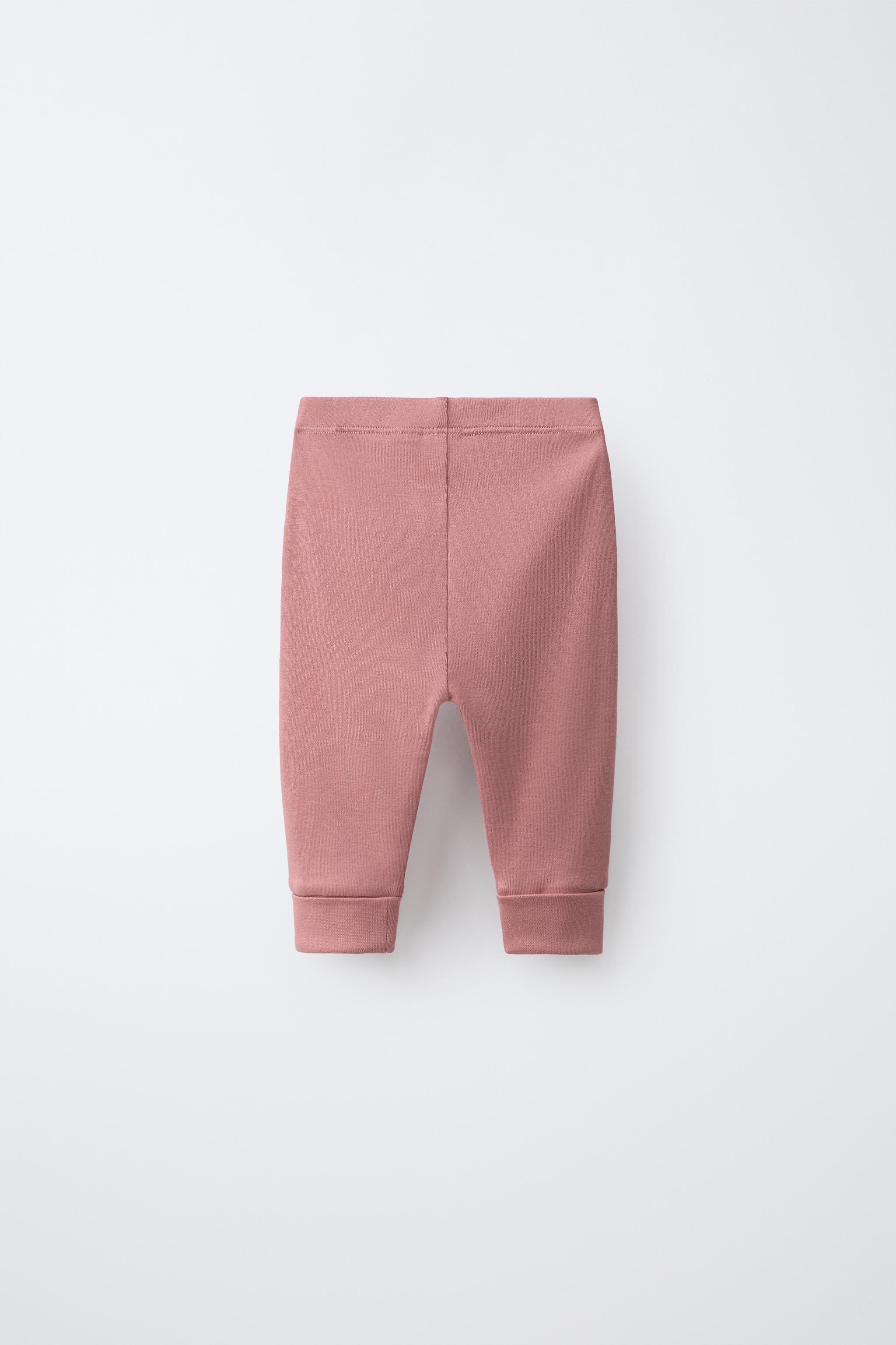 Детские леггинсы Zara 3-PACK OF ADJUSTABLE LENGTH STRIPED LEGGINGS — фото 3