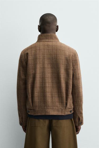 ΚΑΡΟ OVERSHIRT ΜΕ ΜΕΙΓΜΑ ΜΑΛΛΙΟΥ - Καφέ του Zara