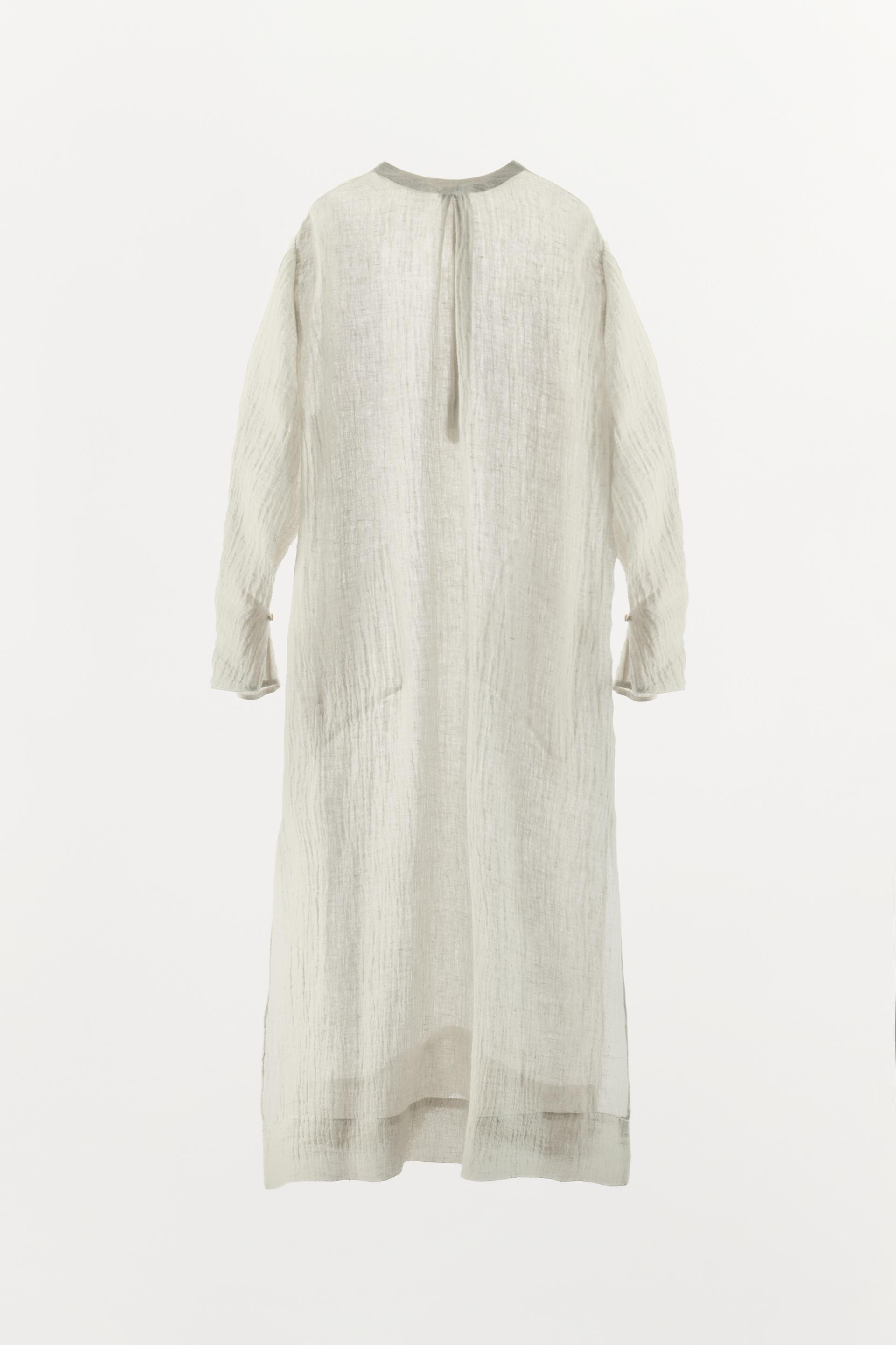 100% LINEN TUNIC DRESS thumbnail 7