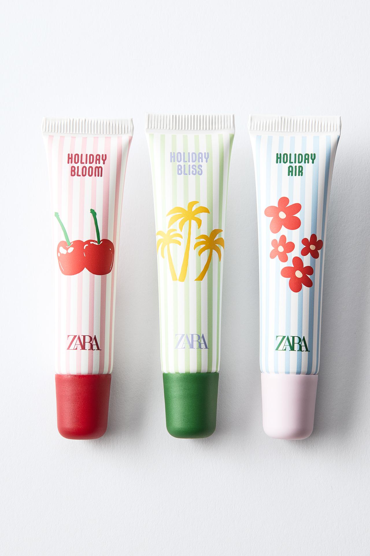 Holiday Bliss Lip Gloss Set 3 x 10ml (1.01 fl. oz) — TINTED LEATHER