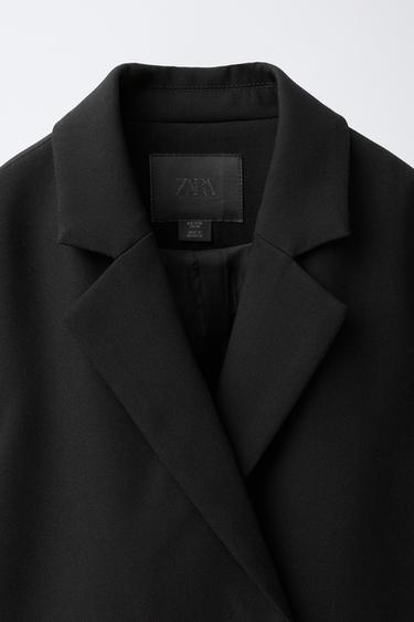 Zara PLAIN BLAZER - Black
