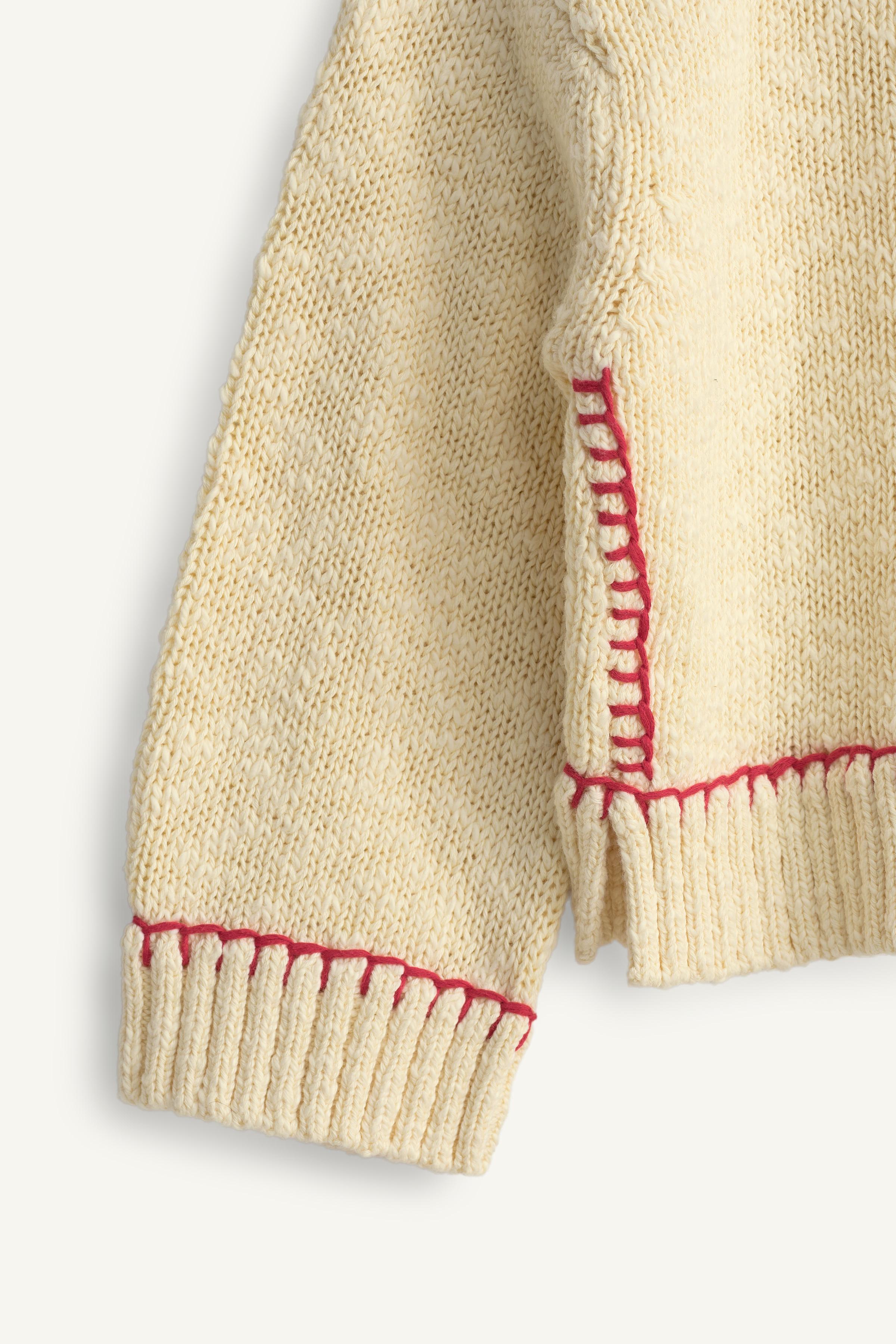 PULL EN MAILLE SURPIQÛRES ÉDITION LIMITÉE