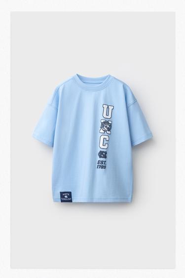 NORTH CALIFORNIA PARK FIELDS® PRINT T-SHIRT - Sky blue by Zara