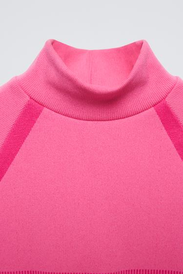 SKI COLLECTION THERMAL T-SHIRT - Fuchsia by Zara - Image 2