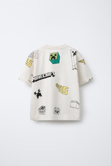 T-SHIRT MINECRAFT © MOJANG AB. ™ - Écru de Zara - Image 1