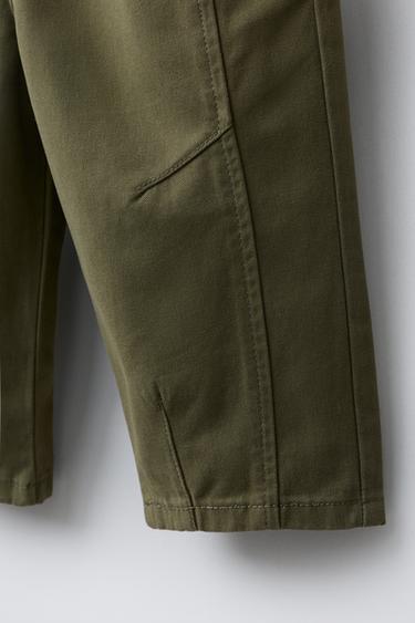 PANTALON BALLOON SOFT - Kaki de Zara - Image 3