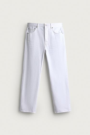 STRAIGHT FIT GALTZA BAKEROAK, AARON LEVINE X ZARA - Zuria, Zara-rena