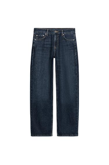 ДЪНКИ ZW COLLECTION С НИСКА ТАЛИЯ И ПРАВ КРАЧОЛ - Син от Zara
