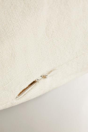 LINEN CUSHION COVER - Sand by Zara - Image 4