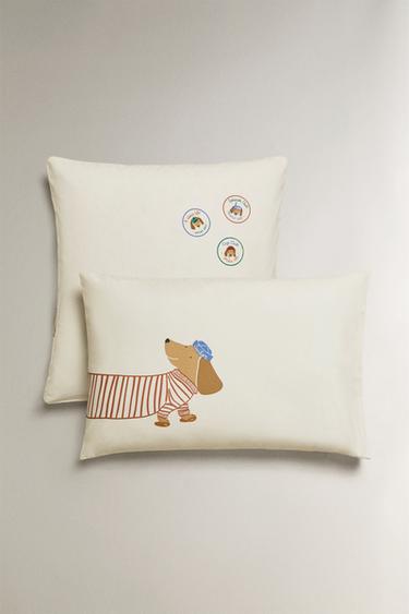 DOGGY COT PILLOWCASE - Multicoloured by Zara