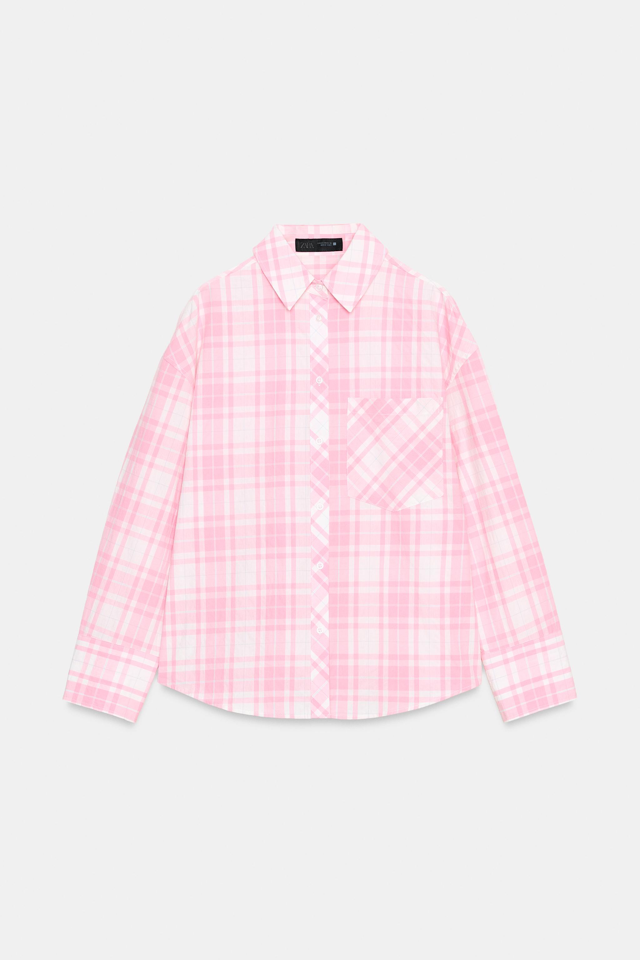 CHEMISE OVERSIZE À CARREAUX