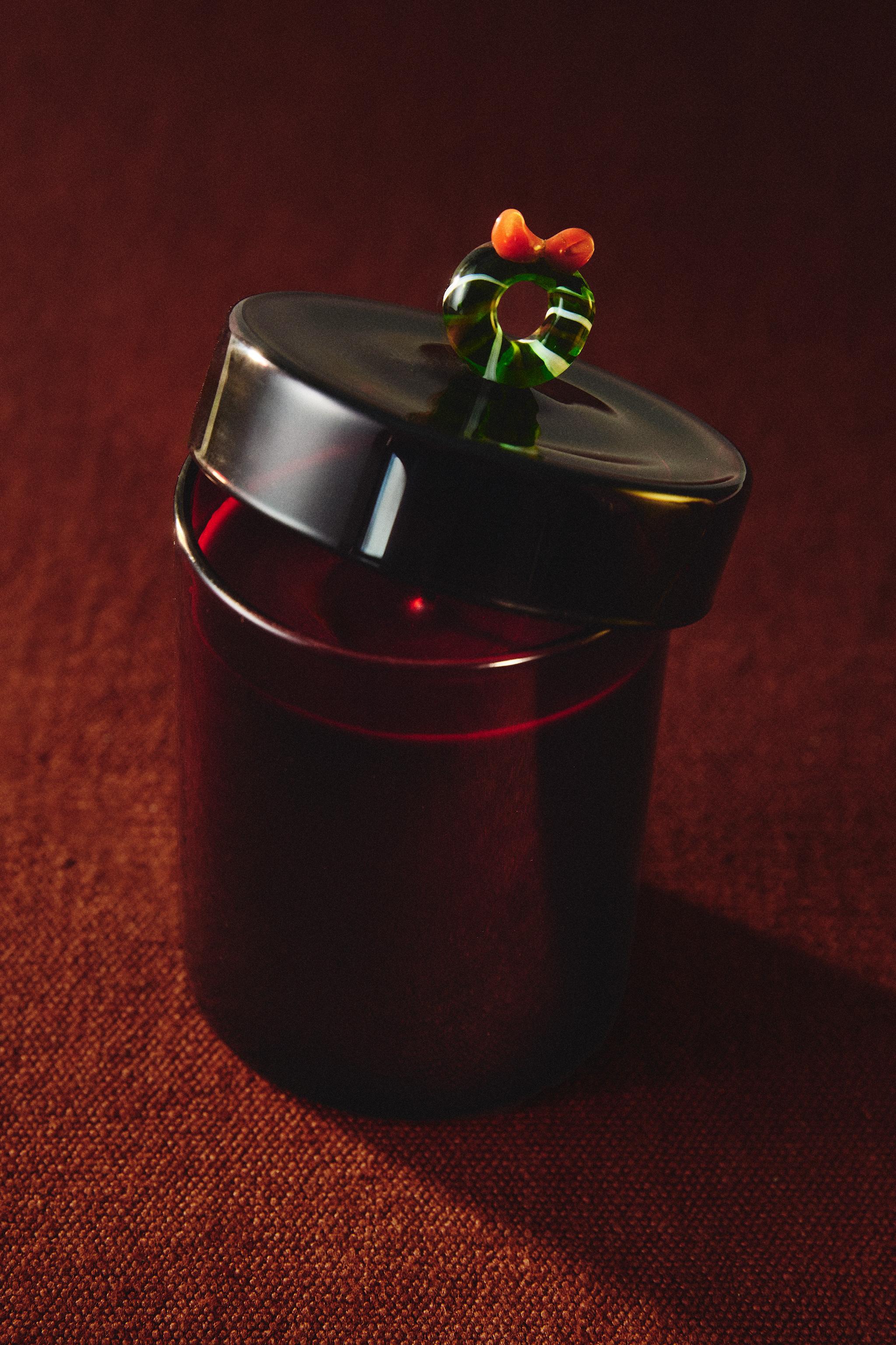 (220 G) GINGERBREAD BOROSILICATE GLASS SCENTED CANDLE
