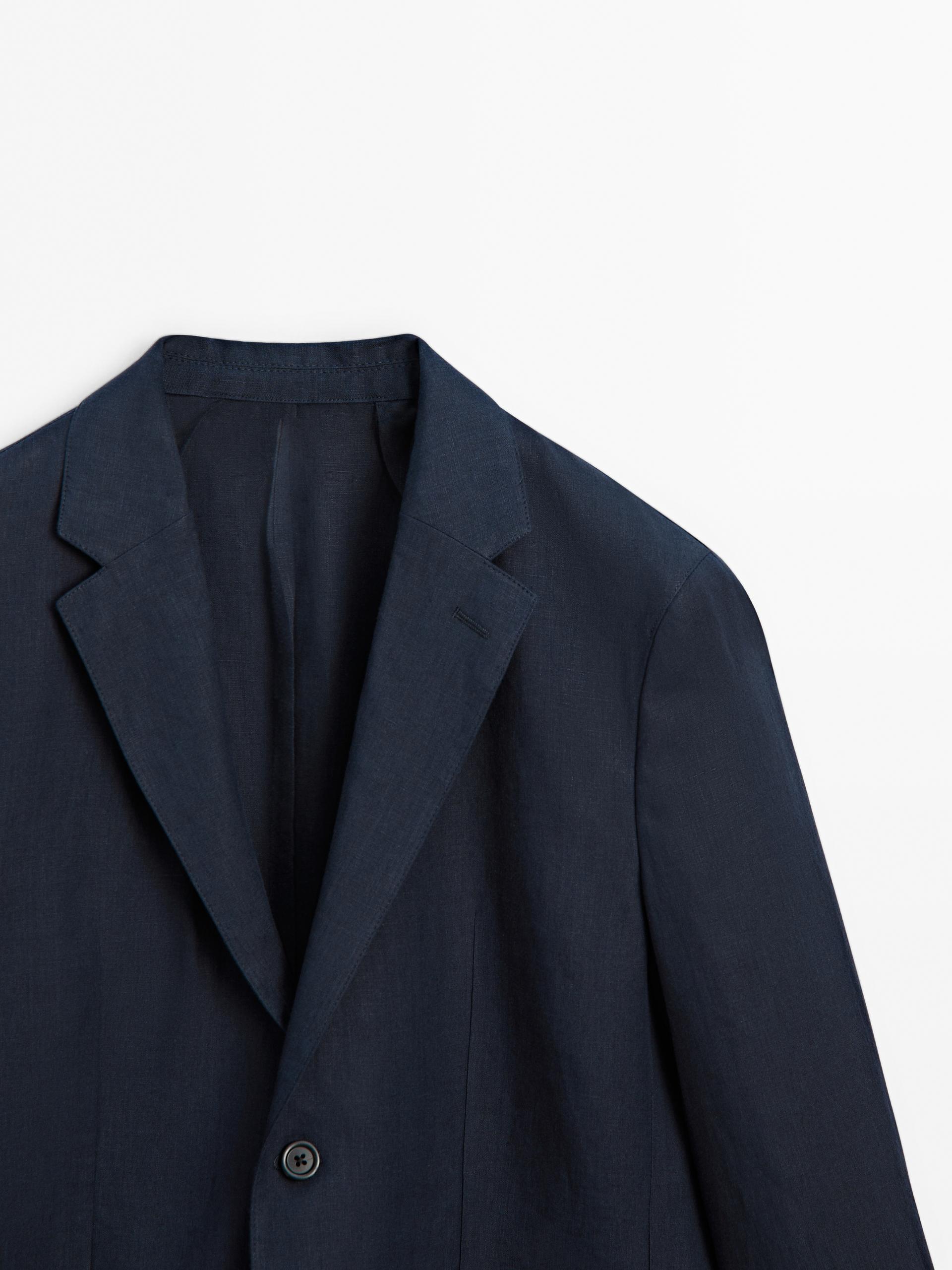 Sailsbury Linen Blue Blazer