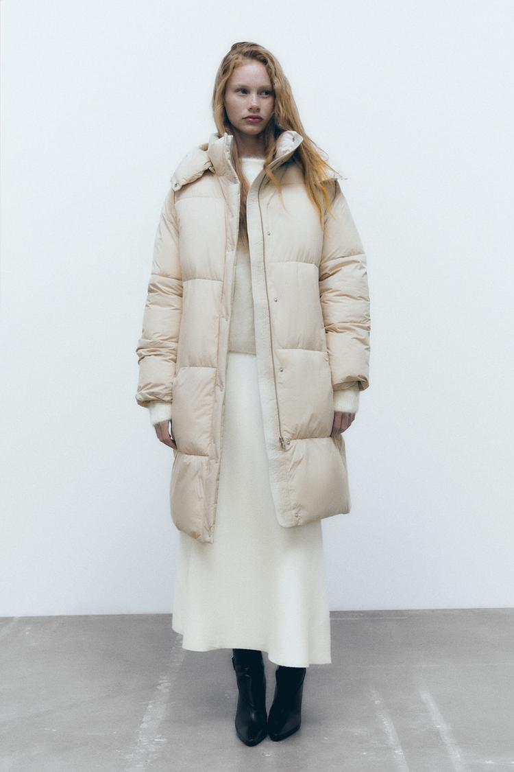 COMFORTEMP® THERMAL INSULATION PUFFER JACKET Cream ZARA South