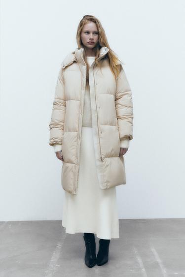 CAZADORA ACOLCHADA COMFORTEMP® THERMAL INSULATION - Crema de Zara - Imagen 0