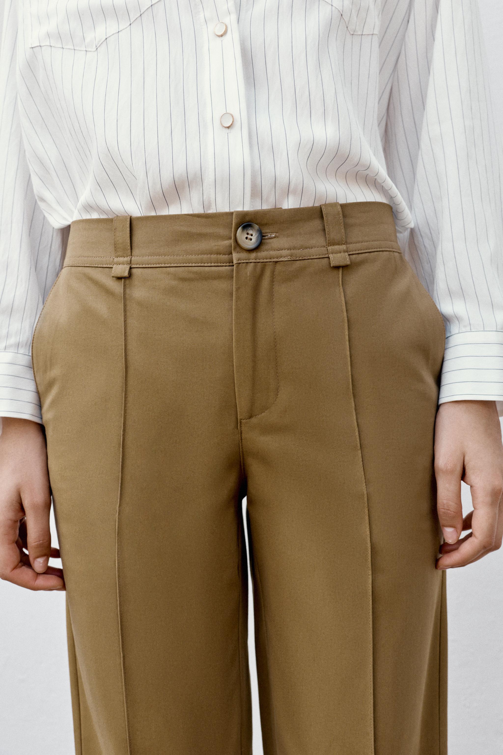 BOOTCUT SEAM DETAIL PANTS
