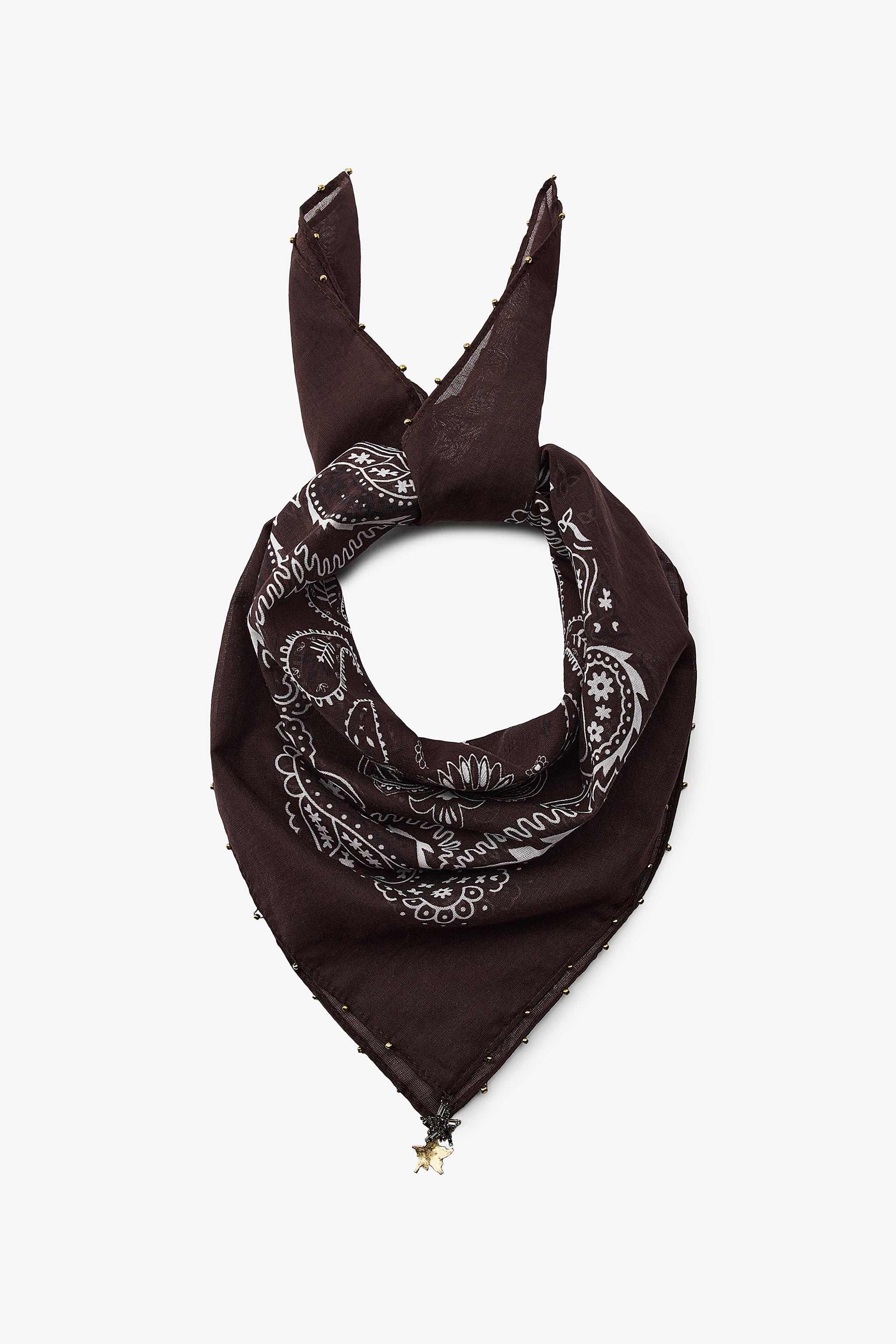 上等な EASY AS PIE STAR knit scarf ニットマフラー 星柄 小物