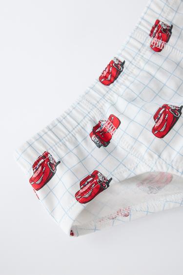 1 1/2-6 YEARS/ THREE-PACK OF CARS LIGHTNING MCQUEEN © DISNEY BRIEFS - Blue/White by Zara - Image 6