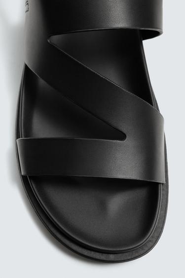 SANDALES À BRIDES - Noir de Zara - Image 5