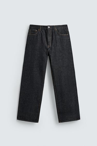 Zara LOOSE FIT JEANS - Indigo