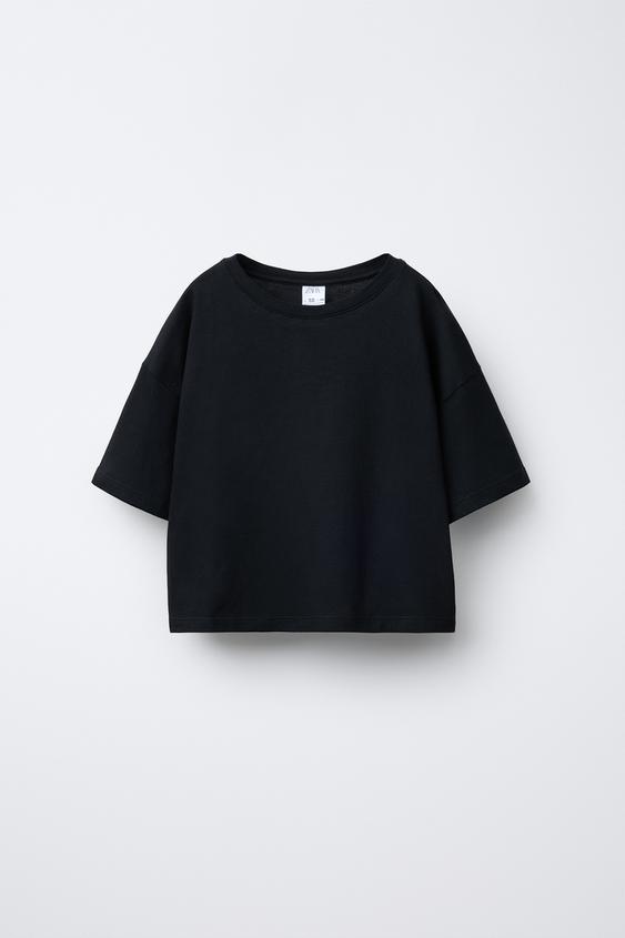 CAMISETA BÁSICA - Negro de Zara - Imagen 0