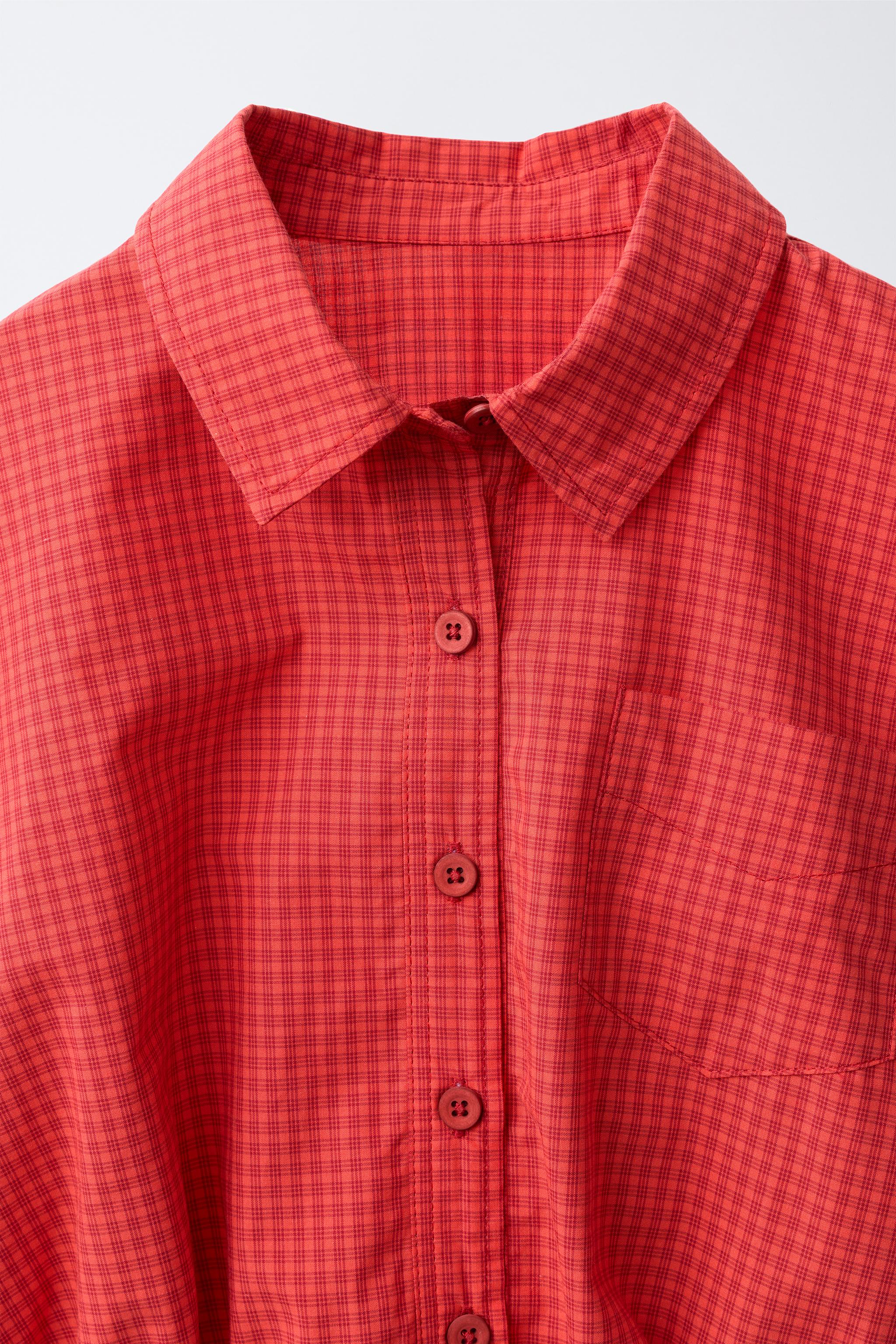CHEMISE À IMPRIMÉ CARREAUX