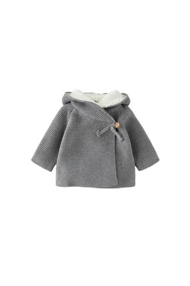 FAUX SHEARLING COAT