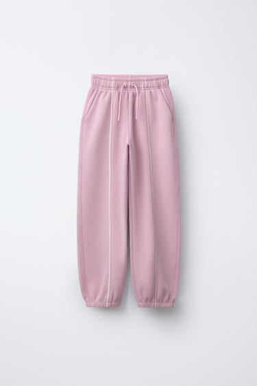 MODAL JOGGER TROUSERS - Pink by Zara - Image 0