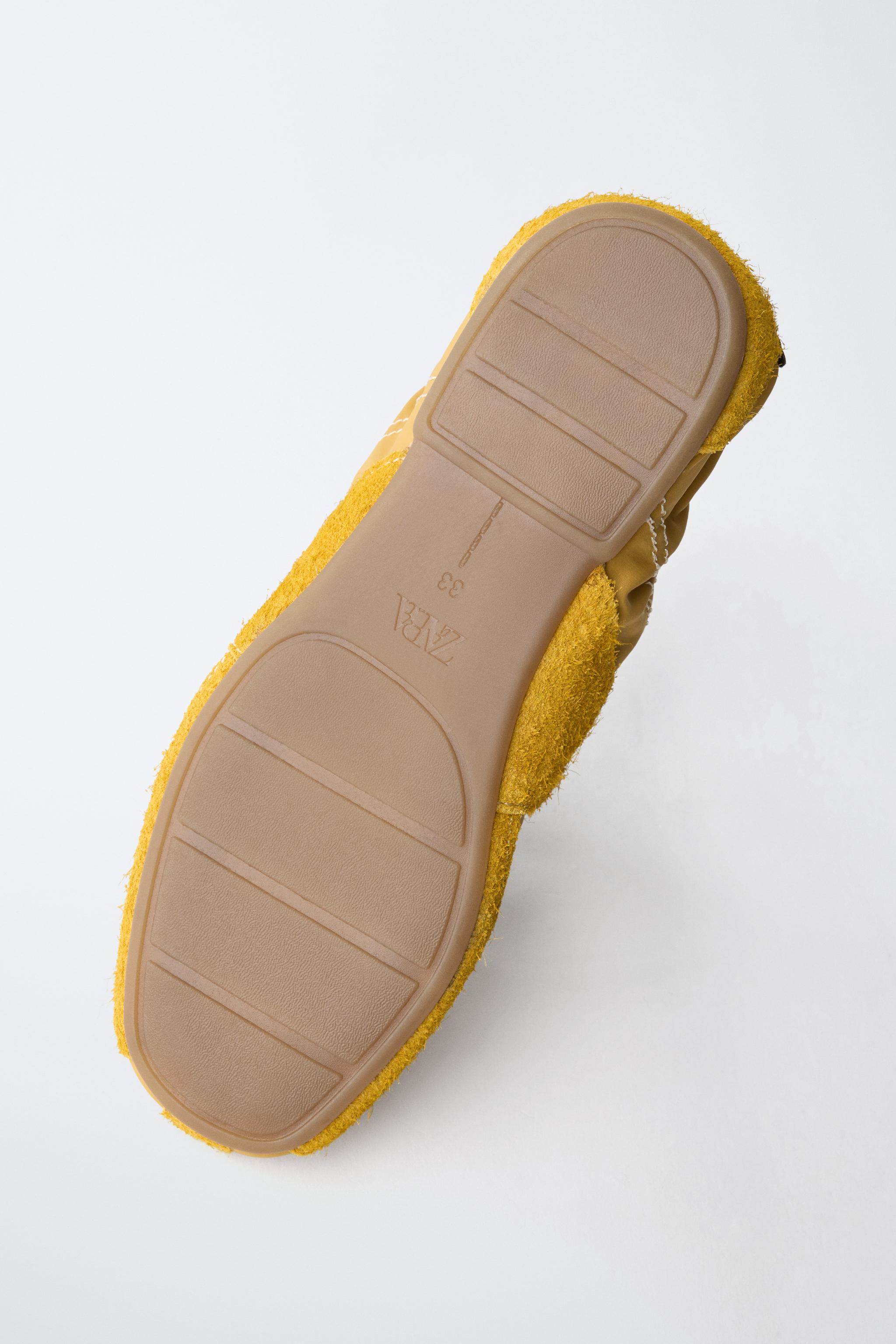 MIXED-MATERIAL LEATHER SNEAKERS
