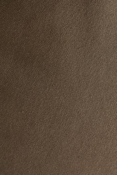 POUF EN COTON - Kaki de Zara - Image 4