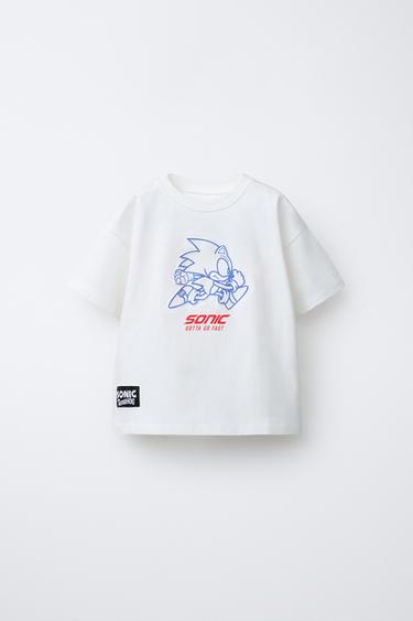 تيشرت SONIC AND SHADOW © SEGA - أبيض الخاص بـ Zara