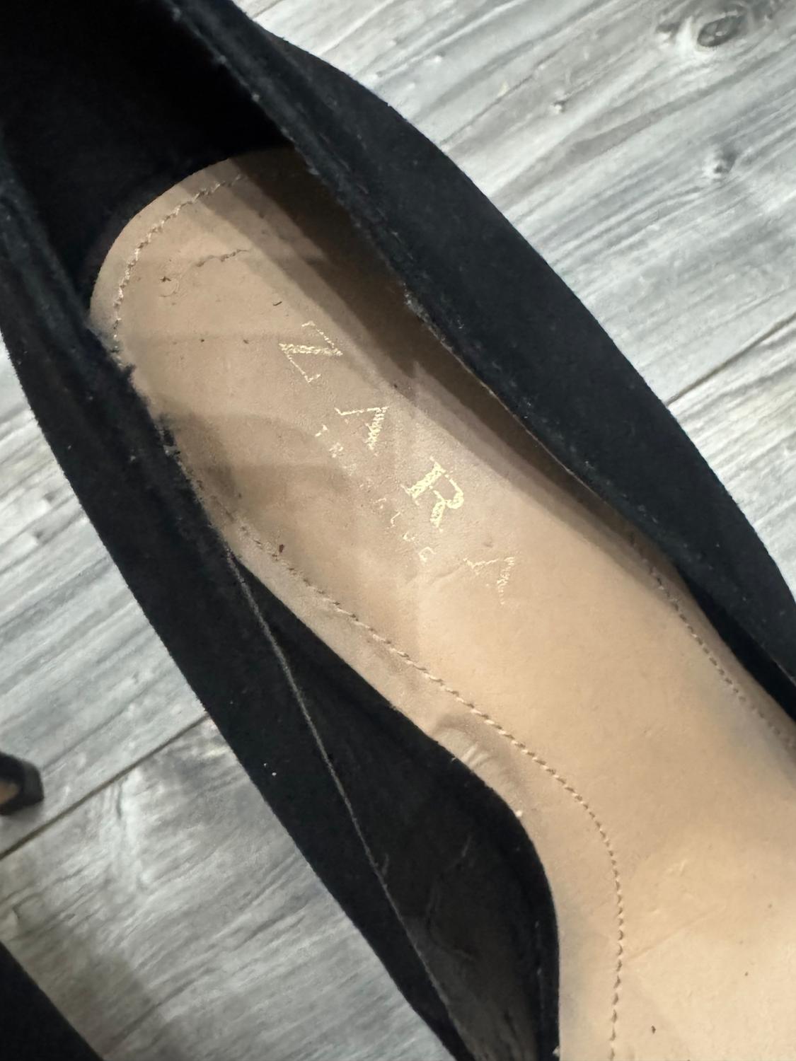 SUEDE HIGH HEELS POINTY TOES - Image 3