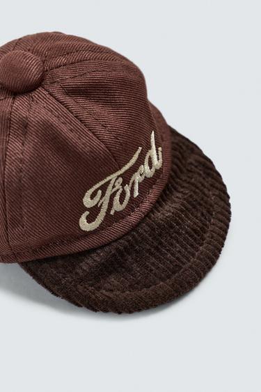 FORD © CAP KEY RING - Brown by Zara