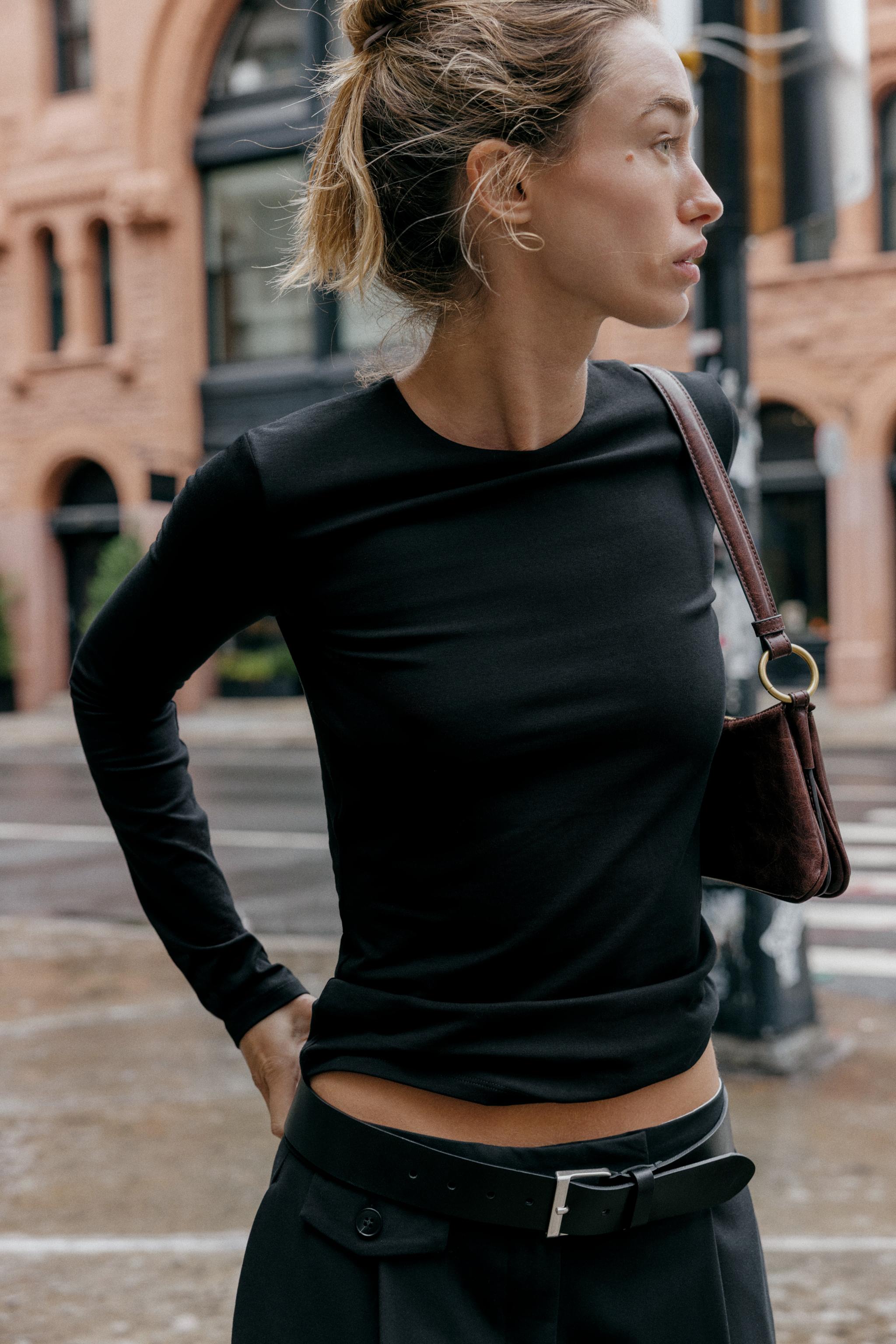 BASIC PAMUKLU T-SHIRT - Görsel 3