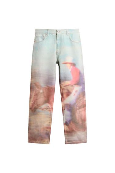 COWBOY PRINT JEANS X TWOJEYS LIMITED EDITION