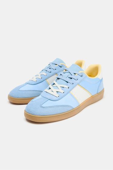 BASKETS COULEURS - Bleu de Zara - Image 2