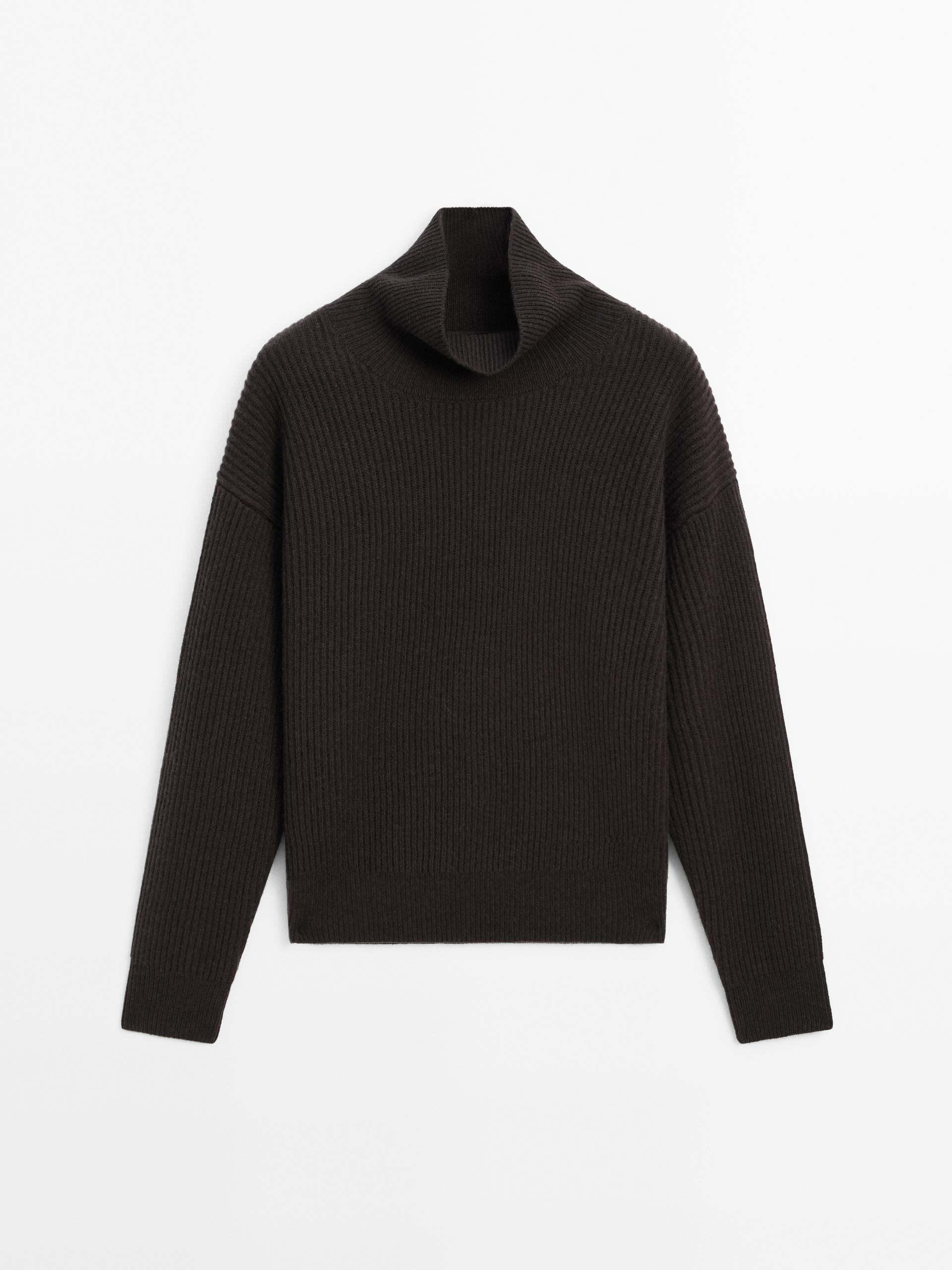 Black turtleneck mens shops zara